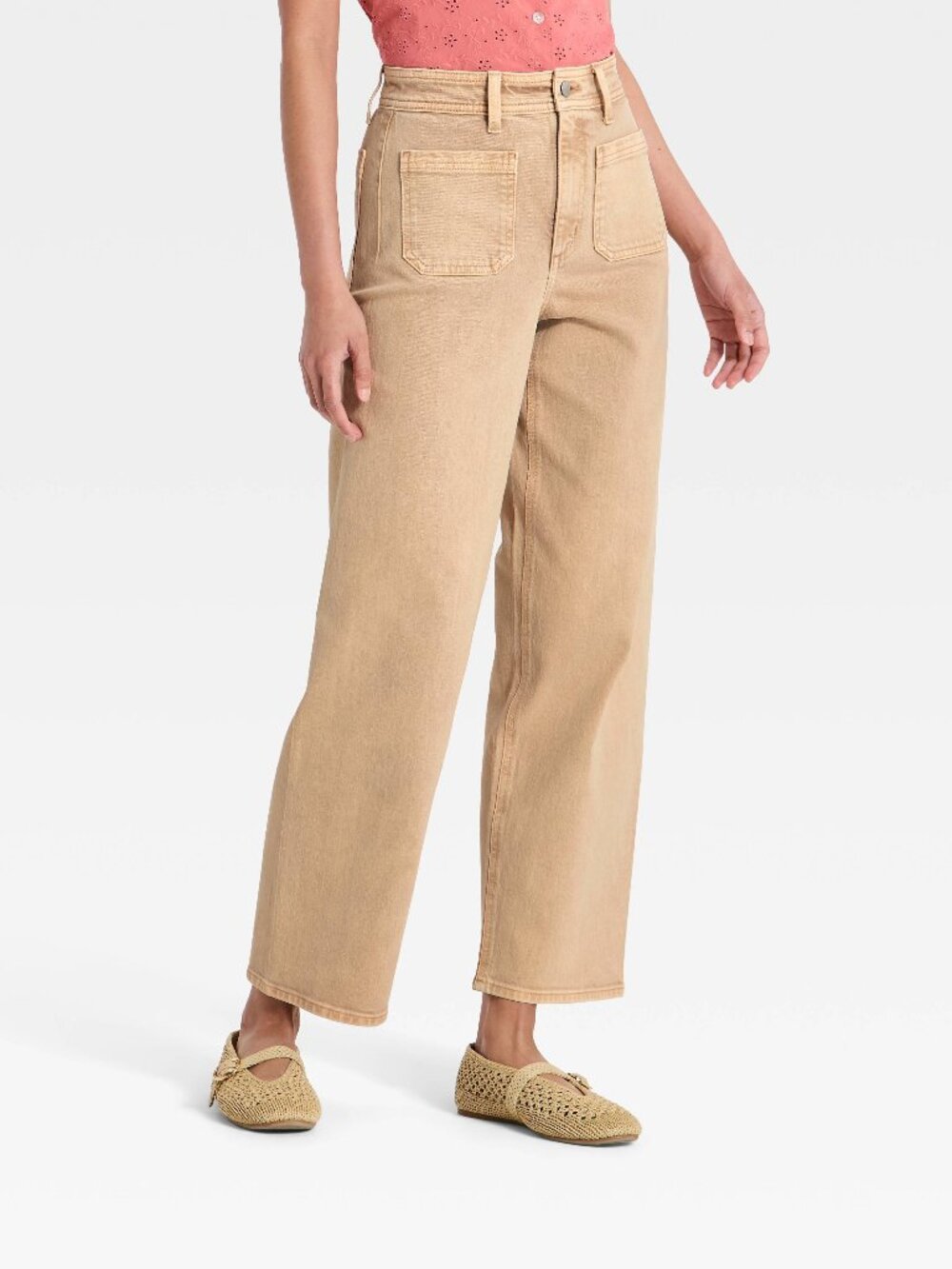 NWT Universal Thread Size 4R Sailor Straight Leg Relaxed Thigh Denim Jeans